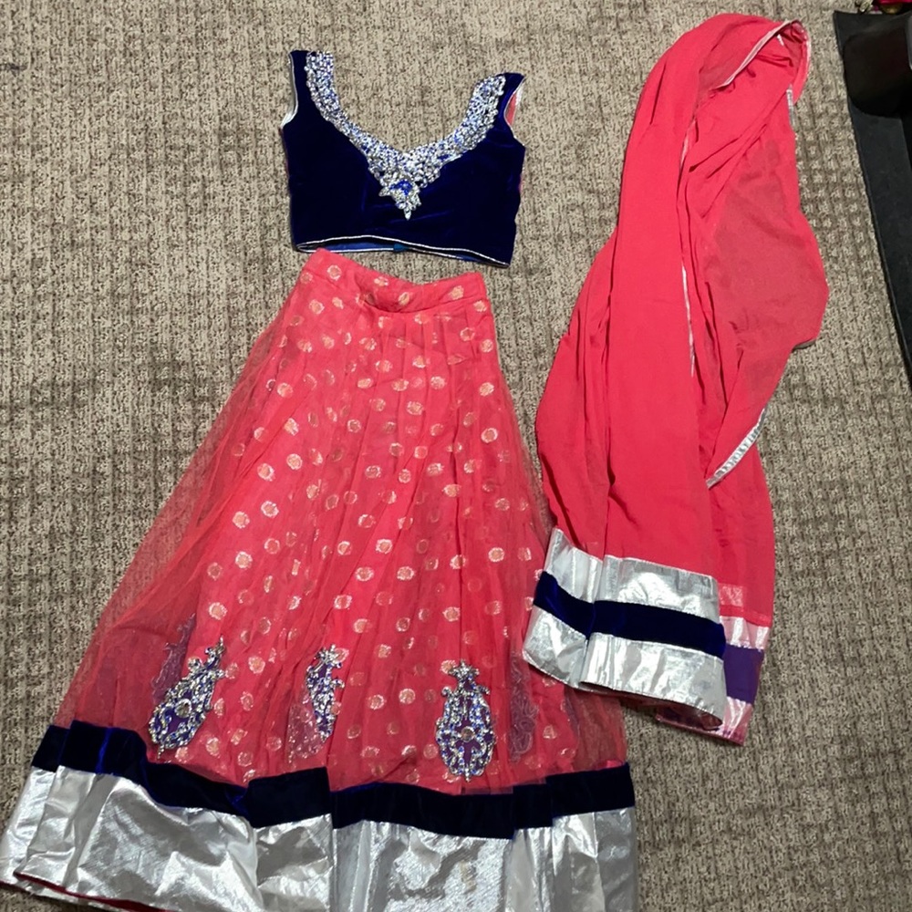Indian lengha (chanya choli)